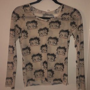 Betty Boop long sleeve